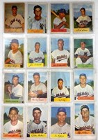 (16) 1954 BOWMAN BASEBALL CARDS