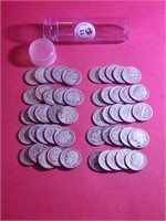 50 Pcs Roosevelt Silver Dime