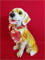 Yellow Dog Statue