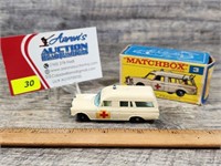 Matchbox Series By Lesney #3 Mercedes Ambulance