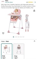 Baby High Chair (Open Box, New)