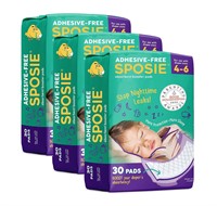 Sposie Booster Pads, Stop Overnight Diaper Leaks,