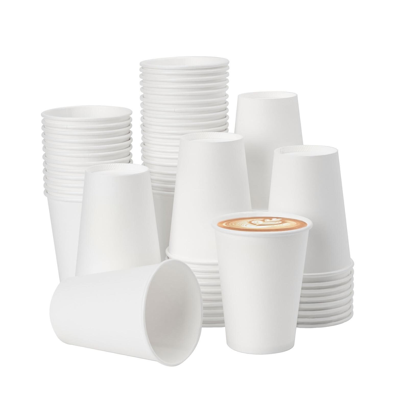 METAPRINT 12 oz Disposable Paper Coffee Cups [300