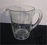 6½"H Glass Measuring Cup