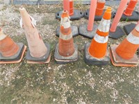 Orange Traffic Cones Approx 20 ct