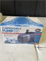New submersible pump 550