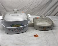 Lot of Pyrex Casserole Dishes