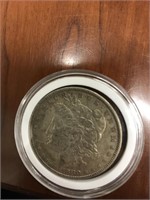 1 1880 Morgan dollar