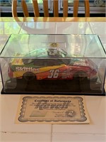 1997 Derrick Cope #36 Skittles Car w/coa