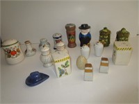 Assorted Vintage Salt & Pepper Shakers