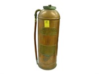 Copper and brass fire extinguisher ca., 1910