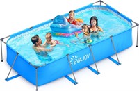 14ft x 7ft x 33in Metal Frame Swimming Pool