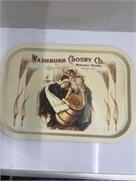 Vintage Washburn Crosby Co Metal Tray