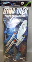 Vtg Estes Star Trek Flying Model Rocket Enterprise
