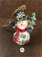 Ornament Snowman as pictured