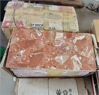 2 boxes Marble Tiles