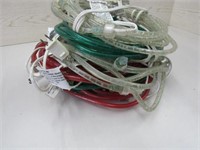 Christmas Rope Lights Clear, Red Green