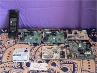Lot of 7 Furnace & Appliance Control Boards Used