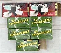 350rds 22LR ammunition: Remington Thunderbolt &