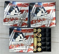 67rds 9mm ammunition: Hornady American Gunner