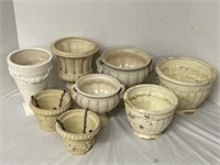 Variety Of Ceramic Home Decor Planters