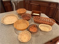 Bread Basket/Serving Basket Set
