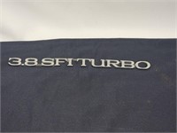 Buick 3.8 SFI Turbo Emblem