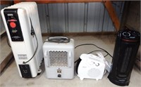 (4) Electric Heaters