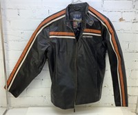 Vintage Ladies L leather Harley Davidson Jacket