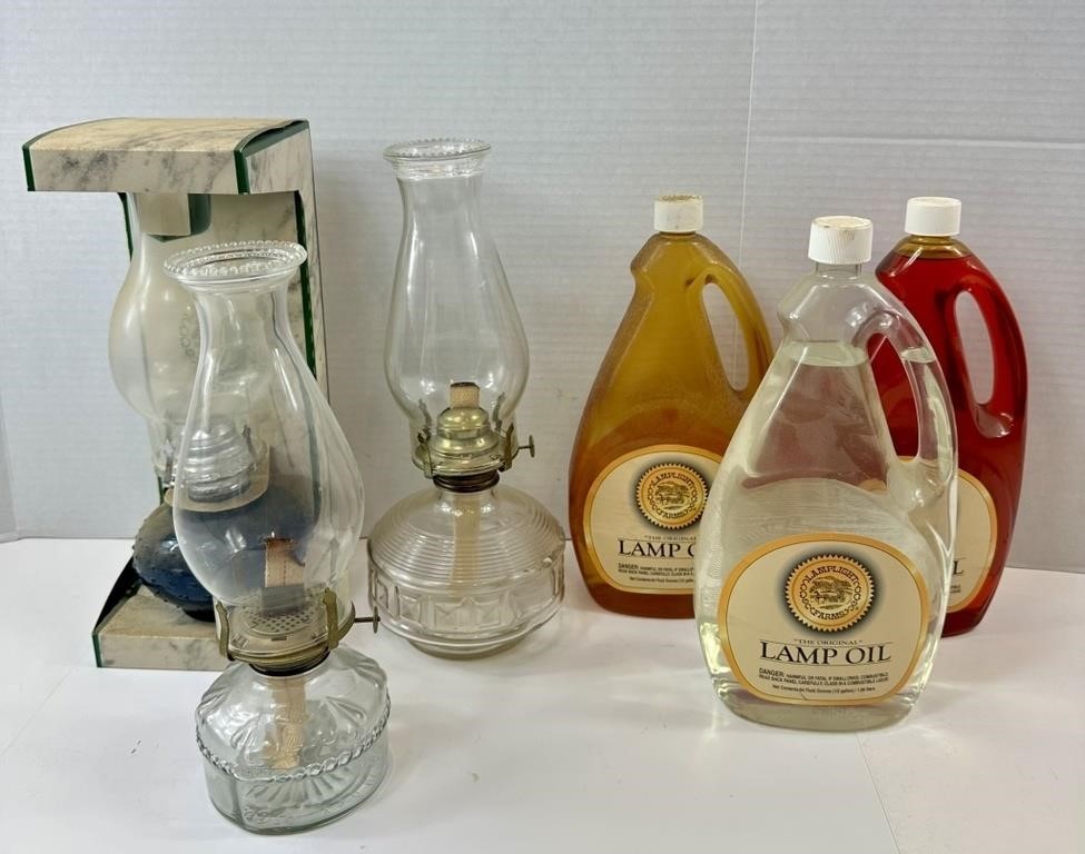 Oil Lamps and Lamp Oil