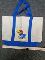 University of Kansas Jayhawks canvas bag