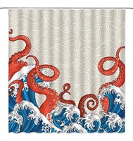 Cool Octopus shower curtain