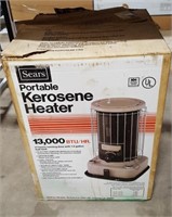 Sears 13,000btu Portable Kerosene Heater
