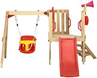 $335  Wooden Swing Set