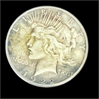 1922 Silver Peace Dollar San Francisco  mint