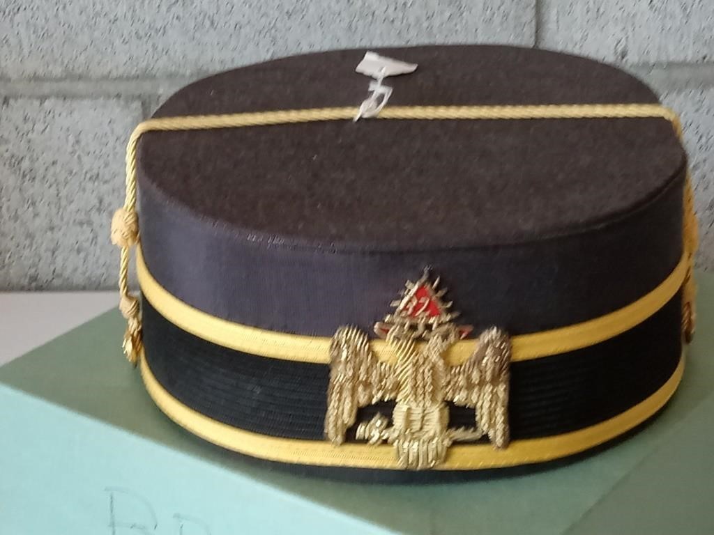 Vintage Masonic Cap