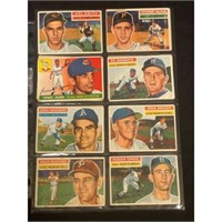 (13) Low Grade 1956 Topps Baseball Cards