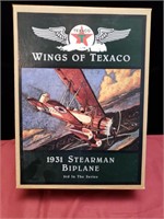 ERTL Wings Of Texaco 1931 Stearman Biplane (1995)