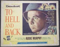 Original "To Hell and Back" Lobby card