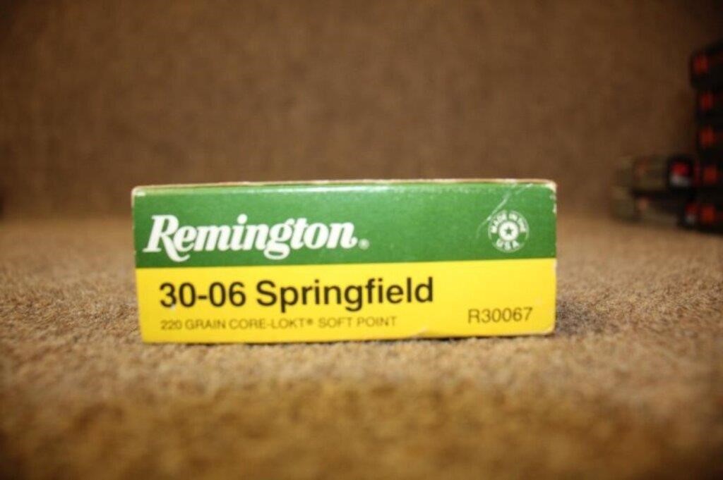 Assorted Remington 30-06 Ammo