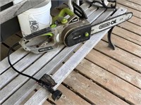 E2) Earthwise Electric Saw Chainsaw - needs a