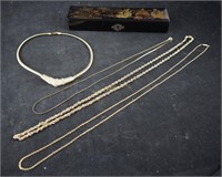 Fancy Gold Premium Costume Jewelry Necklaces