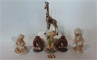 Lot of Seven Assorted Collectible Figurines