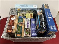Basket of puzzles