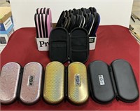 Group of eGo zip up cases / glass cases