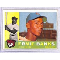 Crease Free 1960 Topps Ernie Banks