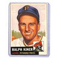 Crease Free 1953 Topps Ralph Kiner