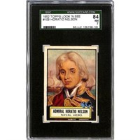 1952 Topps Look N See Horatio Nelson Sgc 7