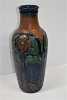 Tall Mexican Style Floral Vase