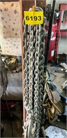 Lot Chains On Wall & Floor